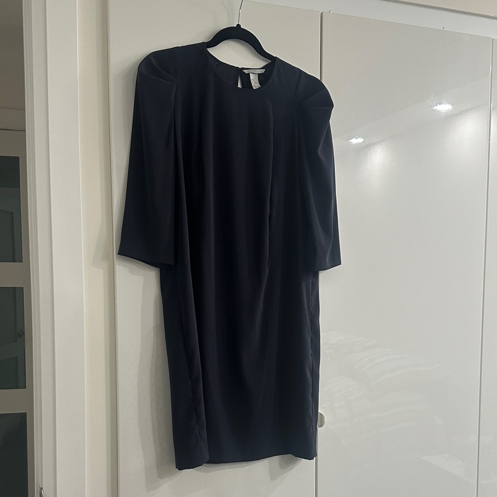 H&M Black Long Sleeve Dress